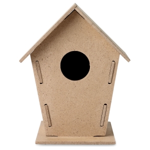 Caseta aglomerado para pájaros