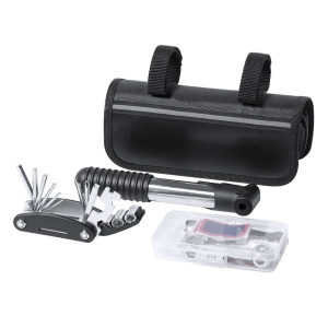 Kit reparación bicicleta 17 accesorios