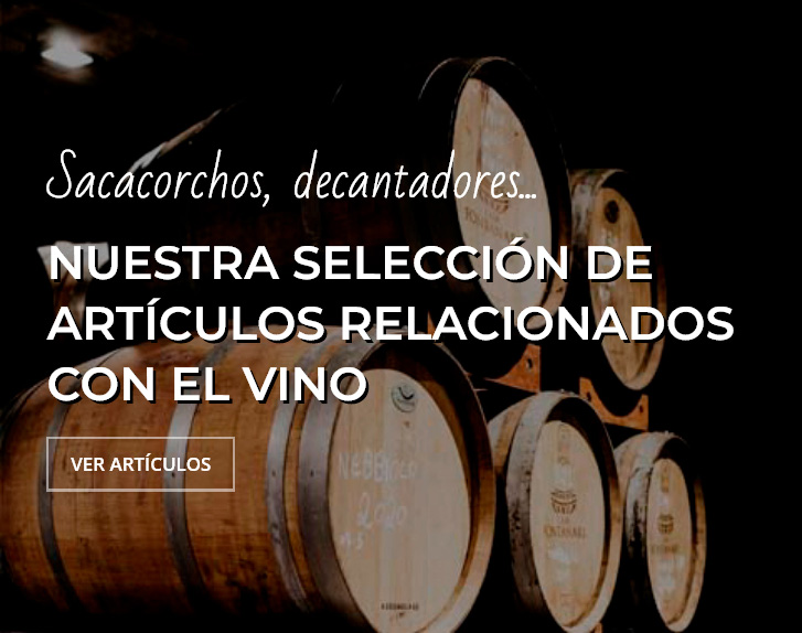 Artículos relacionados con el vino. Sacacorchos, decantadores...